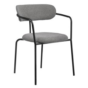Набор из 2 стульев Bradex Home Ant FR 0997P серый букле