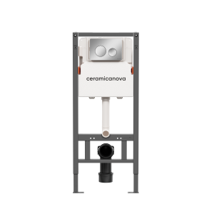 Система инсталляции для унитазов Ceramica Nova Balance CN121001CH кнопка хром глянцевый