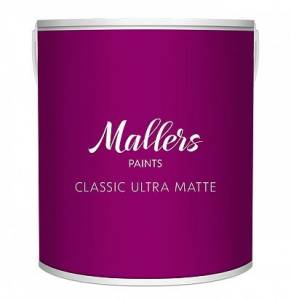 Краска интерьерная Mallers Classic Ultra Matte глубокоматовая база А 4 л