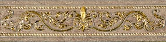 Бордюр Ape Ceramica Jordan List. Lexus Natural Gold 13x50