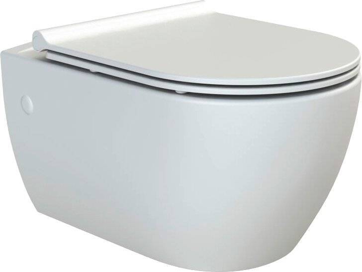 Унитаз подвесной Boheme Bianca белый глянец