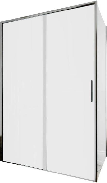 Душевой уголок Aquanet Pleasure Evo AE65-130x90-CT профиль хром, прозрачное стекло