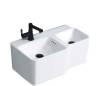 Раковина Cerutti Spa Double Bella CT9703 двойная подвесная