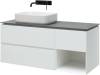 Тумба под раковину Allen Brau Infinity 120 L 1.21005.WM Белый матовый фото 3