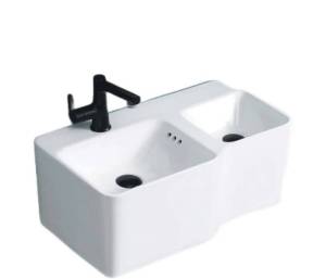 Раковина Cerutti Spa Double Bella CT9703 двойная подвесная