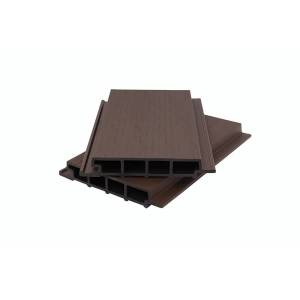 Фасадная панель Polivan Group Nusadua 3D Co-Extrusion Chocolate Mix ДПК сплошная 3600x200x33