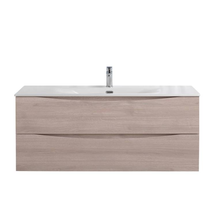 Тумба под раковину BelBagno MARINO-CER-N-1200-2C-SO-RG-P подвесная, Rovere Grigio, 119.6x45.5