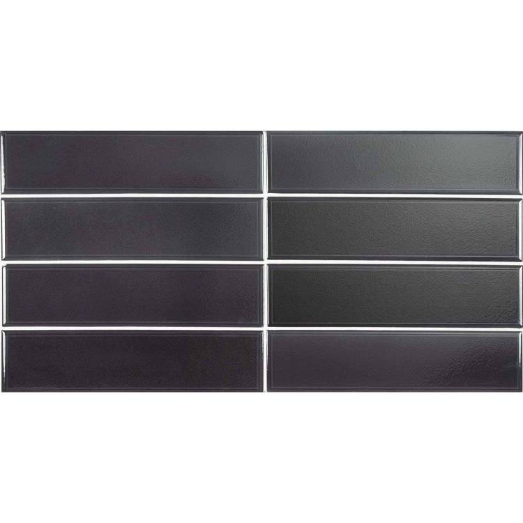 Керамическая плитка Equipe Limit 27527 Noir 6x24.6