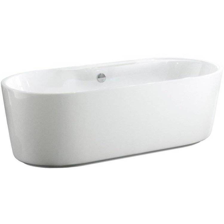 Акриловая ванна BelBagno BB14-K 180x80