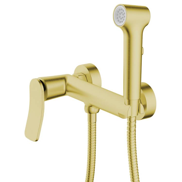 Гигиенический душ Azario Escaro AZ-K2574MG золото матовое