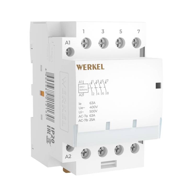 Контактор модульный Werkel W943M63O