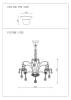 Подвесная люстра Crystal Lux Ice New SP6 фото 2