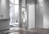 Душевая перегородка Vincea Walk-In VSW-1H100CLGM профиль вороненая сталь, стекло прозрачное, 100x200 фото 2
