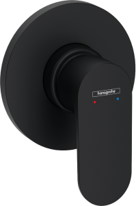 Смеситель для душа Hansgrohe Rebris S 72648670 С ВНУТРЕННЕЙ ЧАСТЬЮ, черный матовый