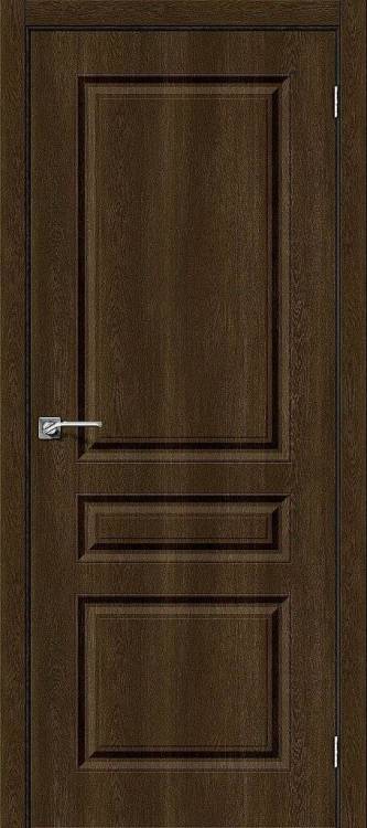 Межкомнатная дверь Bravo 146-0216 Скинни-14 Dark Barnwood 200x70