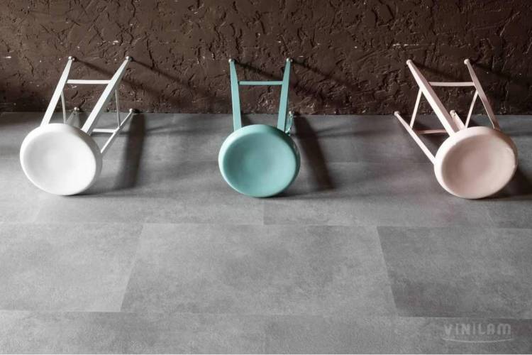 SPC Ламинат Vinilam Ceramo Stone 8/34 4V 61609 Цемент 940x470