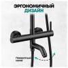 Душевая стойка Grocenberg GB7099BL черный фото 6