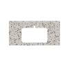 Столешница Kerama Marazzi Plaza (Плаза) KM6012G0471RP100Ir2 белый натуральный, 100x48 фото 2
