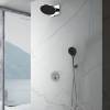 Душевой комплект Vincea Inspire VSFW-3I22MT5CH встраиваемый, термостат, двухрежимный, хром фото 9