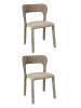 Стул обеденный Stool Group Zuri DR-1519C Caidu T454-4 X2 серый 2 шт.