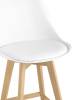 Набор из 4 полубарных стульев Stool Group Frankfurt Y815A-65CM white X4 белый фото 8