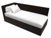 Кровать Лига Диванов Лига-039 122068L коричневый левая 90x200 фото 5