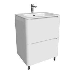 Тумба с раковиной Iddis Edifice 60 EDI60WFi95K напольная, белый