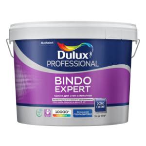 Краска для стен и потолков Dulux Bindo Expert глубокоматовая база BW 9 л