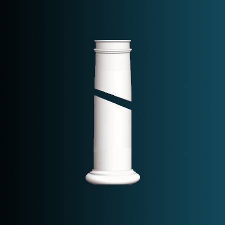 Тело полуколонны Перфект N3020-1 20.3x20.3x184
