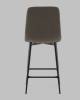 Стул полубарный Stool Group Одди AV 406N-Cst-08(PP) темно-серый, велюр фото 5