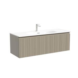 Тумба под раковину Sancos Код (Code) CD120GP серая платина, 119x45.3