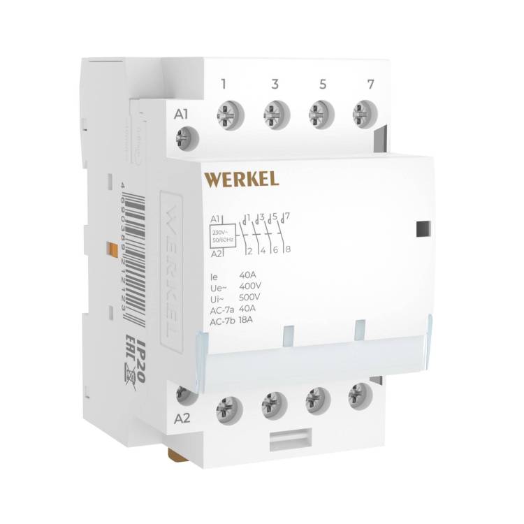 Контактор модульный Werkel W943M40O