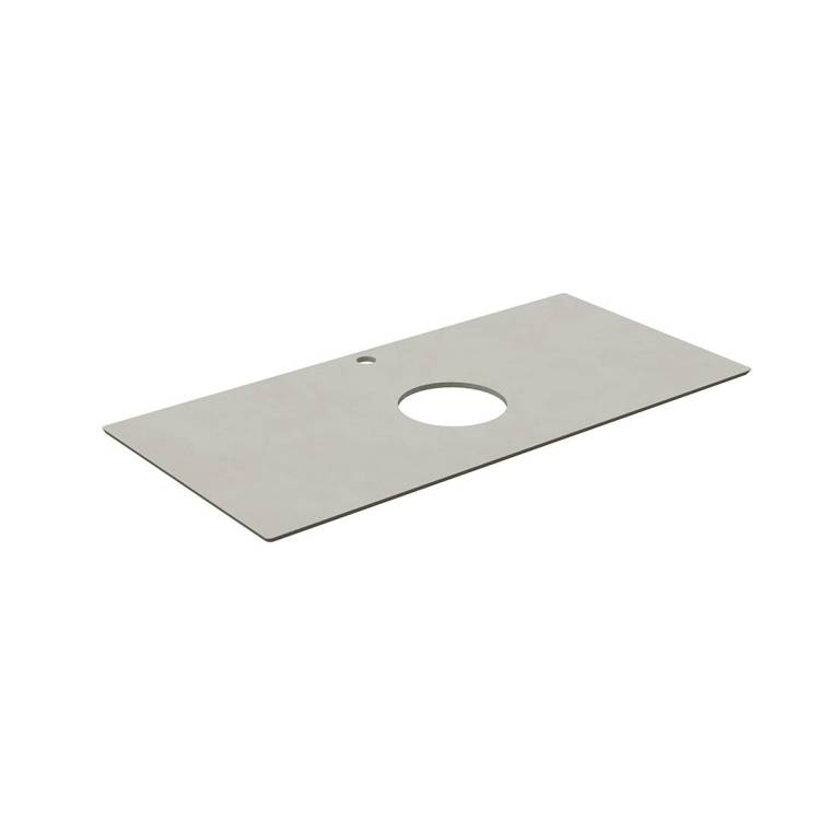 Столешница Kerama Marazzi Plaza (Плаза) KM6012G0501RP100Tc2 серый светлый натуральный, 100x48