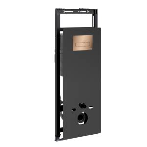 Система инсталляции для унитазов Wasserkraft Зальм (Salm) 27TLT.010.ME.BL.RG03 розовое золото