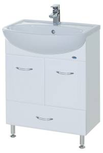Тумба с раковиной Bellezza Уют 60 Белый