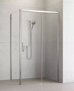 Душевой уголок Radaway Idea KDJ 130х75 см правый, стекло прозрачное, профиль черный