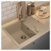Мойка кухонная Uperwood Quartz UPD-03 3910202109 бежевая, 65x51 фото 2