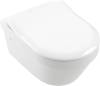 Крышка-сиденье Villeroy&Boch Omnia Architectura 9M70S101 альпийский белый, с микролифтом, петли хром фото 4