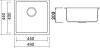 Комплект Мойка кухонная Seaman Eco Roma SMR-4944A + Смеситель Vidima Trinity BA263AA фото 4