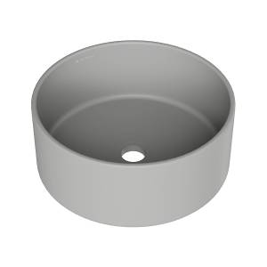 Раковина Aqueduto Espiral ESP0130 40x40, серый матовый
