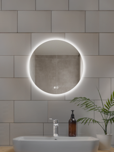 Зеркало DQ Dortmund (Дортмунд) DQMDOR50LTA с LED подсветкой, 50x50 см