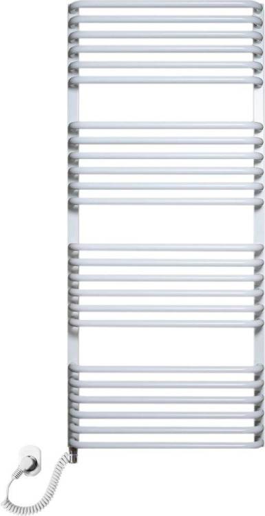 Полотенцесушитель электрический Luxrad Salto Invest 063770 120х53 L, белый, терморегулятор selmo pad