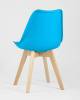 Набор из 4 стульев Stool Group Frankfurt Y863 aqua X4 бирюзовый фото 5