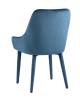 Набор из 4 стульев Stool Group Диана MC101-2 KD HLR-63/HLR-63 LEGS X4 сине-зеленый фото 5