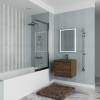 Акриловая ванна Vincea VBT-2S180-FR с каркасом, белая, 180x80x43 фото 4