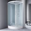 Душевая кабина AM.PM X-Joy W88C-401-090WT 90x90, четверть круга, профиль белый, стекло прозрачное фото 2