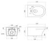 Комплект Belbagno Duet CZR-2462-TH-TOR/CZR-870-SC/BB026/BB051CR кнопка хром фото 7