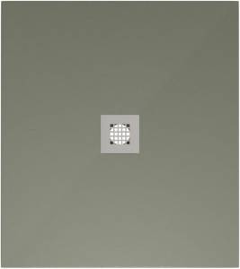 Поддон для душа Allen Brau Priority с накладкой на сифон, олива, 900х800