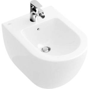 Биде подвесное Villeroy&Boch Subway 2.0 540000R1 Ceramicplus альпийское белое