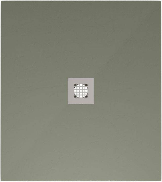 Поддон для душа Allen Brau Priority с накладкой на сифон, олива, 900х800